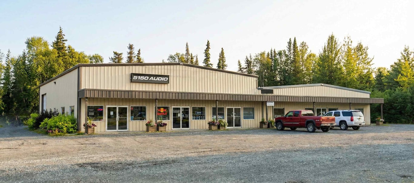 Inside the 5150 Audio workshop in Kenai